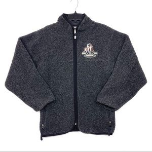 Warner Bros Studio Store Vintage Looney Tunes Embroidered Sweatshirt Small